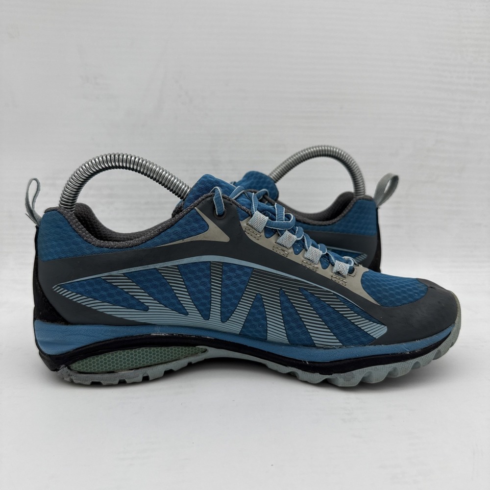 Merrell Shoes Womens 7.5 Siren Edge Hiking Sneakers Blue Low Top Lace Up J37592 - Picture 3 of 16